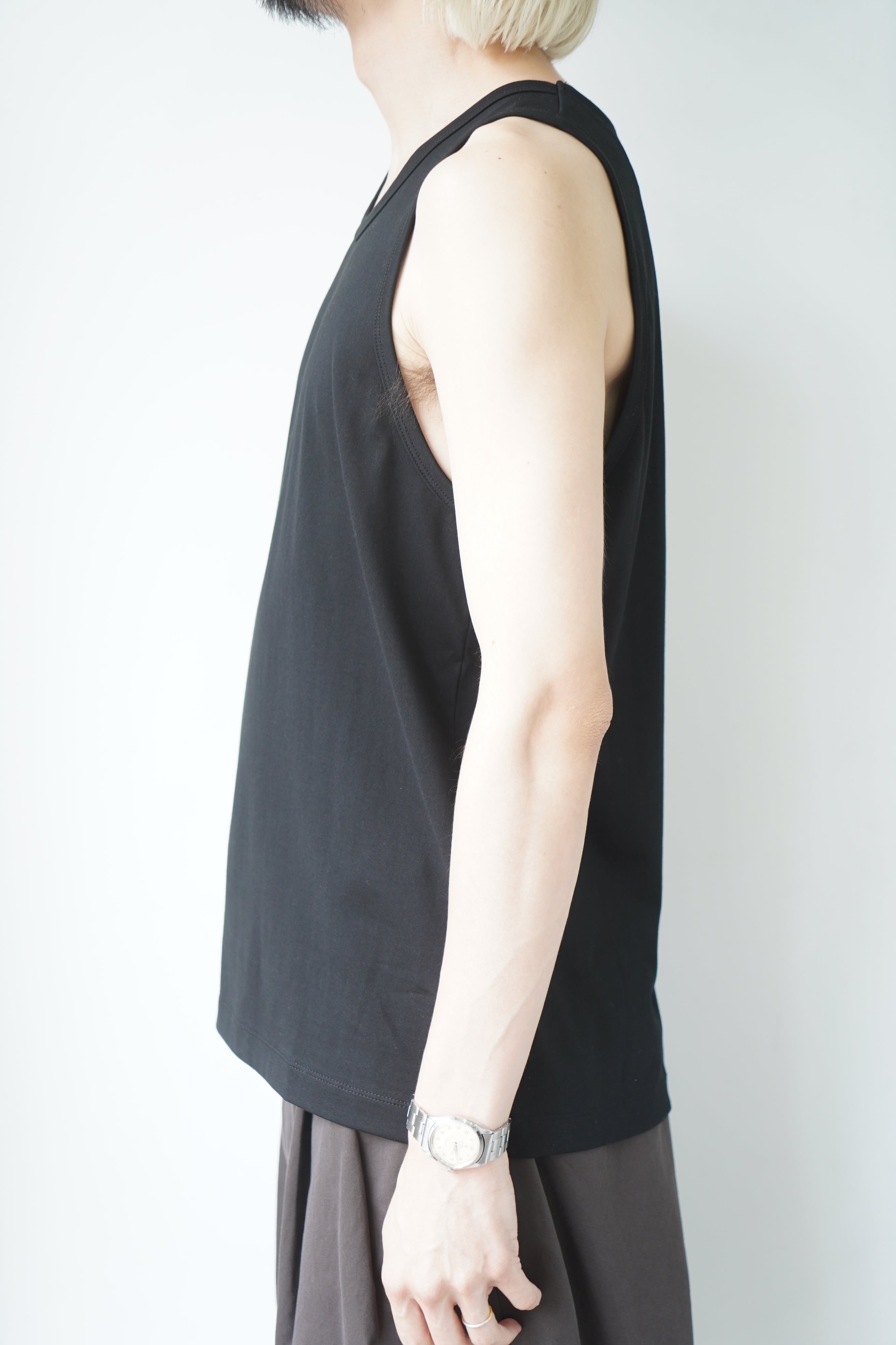 MAATEE&SONS / EX.ムコTANKTOP (BLACK) | LiNN