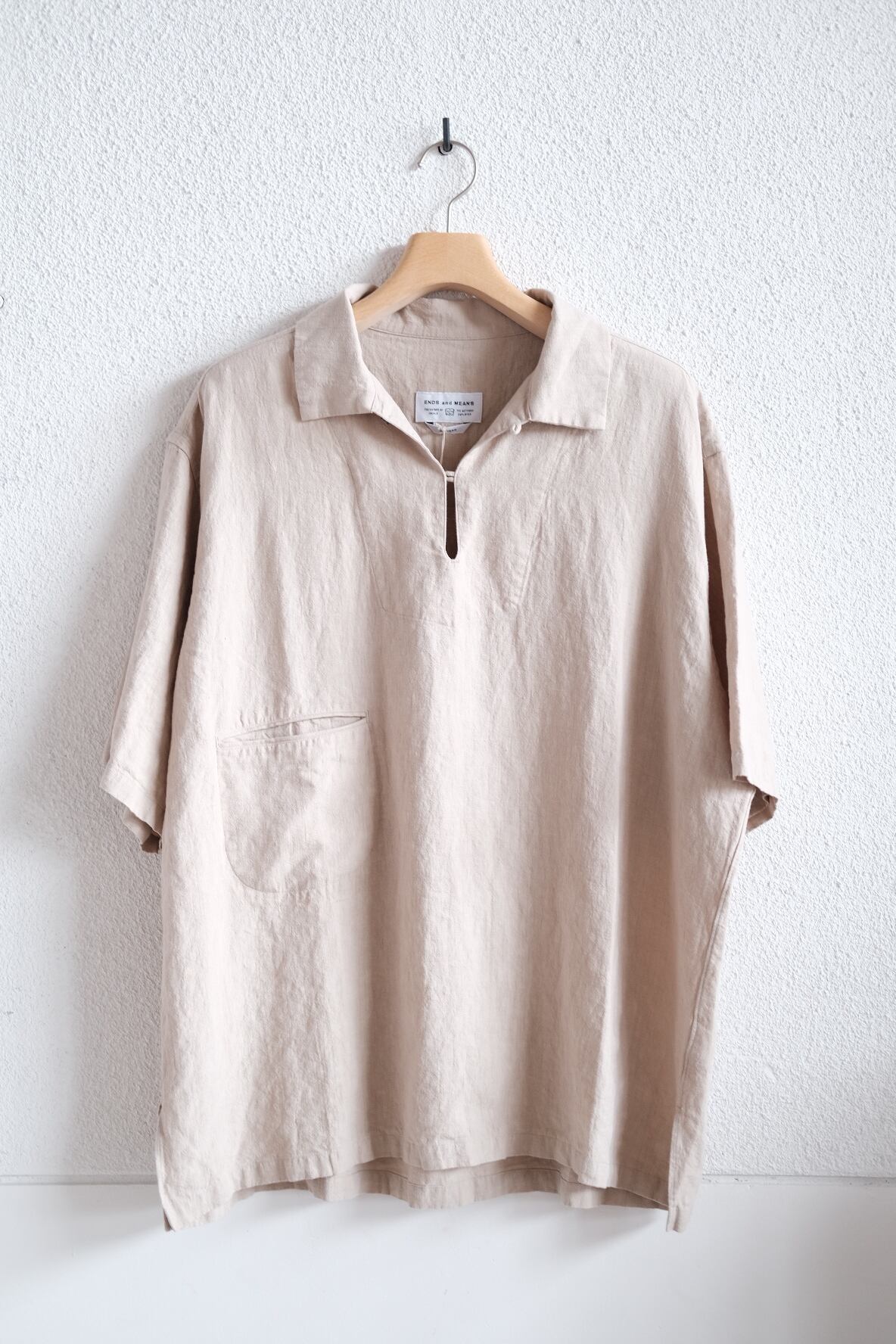 ENDS and MEANS＜エンズアンドミーンズ＞Med shirts | Inhigh