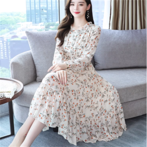 【送料無料】 ワンピース ロングワンピ ロング ミモレ 袖あり 袖なし クルーネック Aライン フレア 薄手生地 エレガント 可愛い 大人可愛い きれいめ シンプル カジュアル シック コンサバ 華やか 大人 上品 おしゃれ お洒落 主役級 こなれ感 高見え 高級感 フェミニン ラフ 花柄 小花柄 春 夏 20代 30代 40代 レディース 女性 デート お出かけ 女子会 お呼ばれ 休日 お茶会 授業参観 着回し 普段使い オルチャン 韓国系 ファッション フリル プチプラ 着痩せ インスタ映え