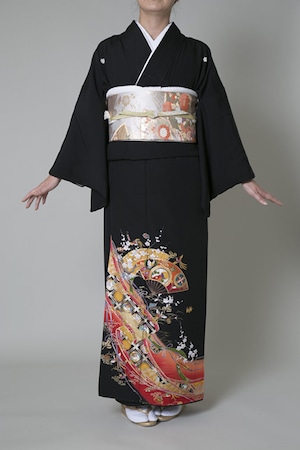 【レンタル】黒留袖 TDL-4（Lサイズ）