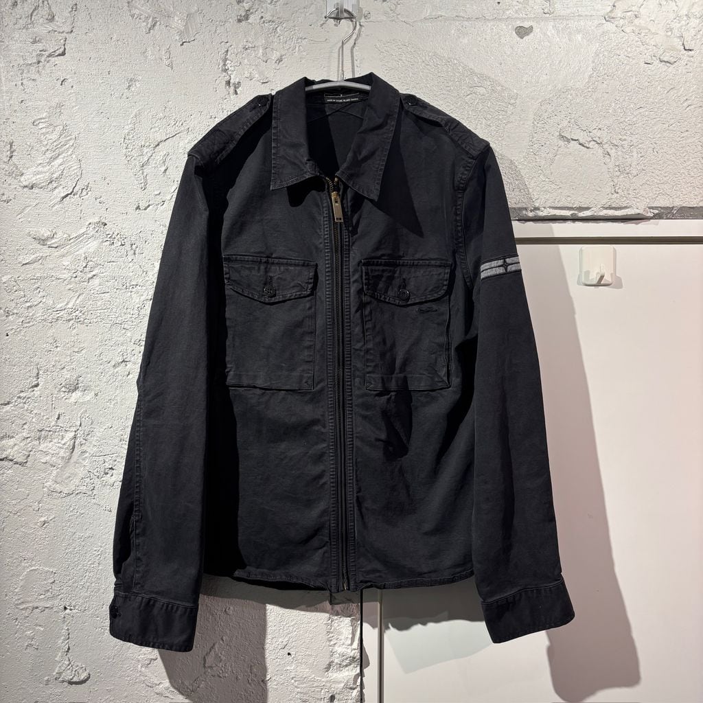 STONE  07AW ジップアップジャケット ミリタリー L STONE ISLAND Denims ストーンアイランドデニムス 07AW Zip Up