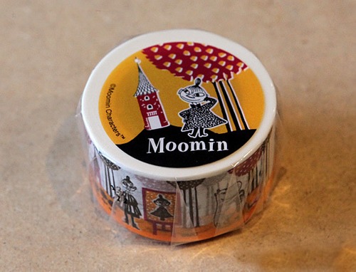 ムーミン　マスキングテープ　絵本シリーズ（ミイと森）