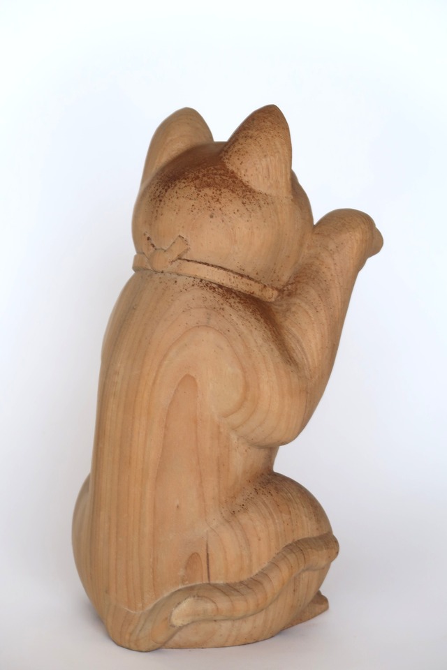 The Quiet Invitation ― An Original Old Seto-Style Lucky Cat by Tessō Mori