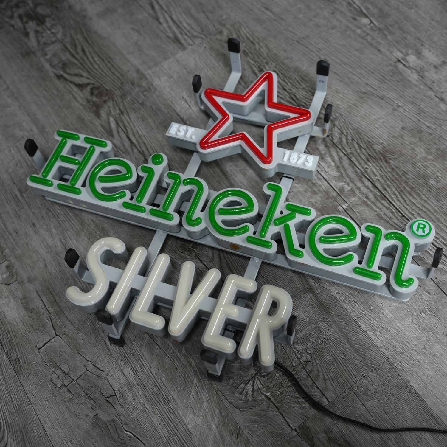 Heineken ネオン看板 EST. 1873 Heineken ネオン看板 EST. 1873 Heineken ハイネケン 電飾看板 ネオン