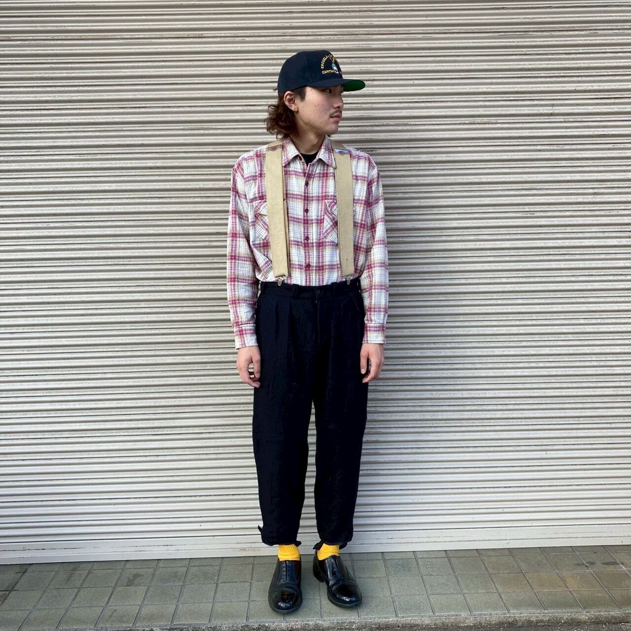 EURO Vintage ユーロヴィンテージ ウールパンツ Army ミリタリー W78cm