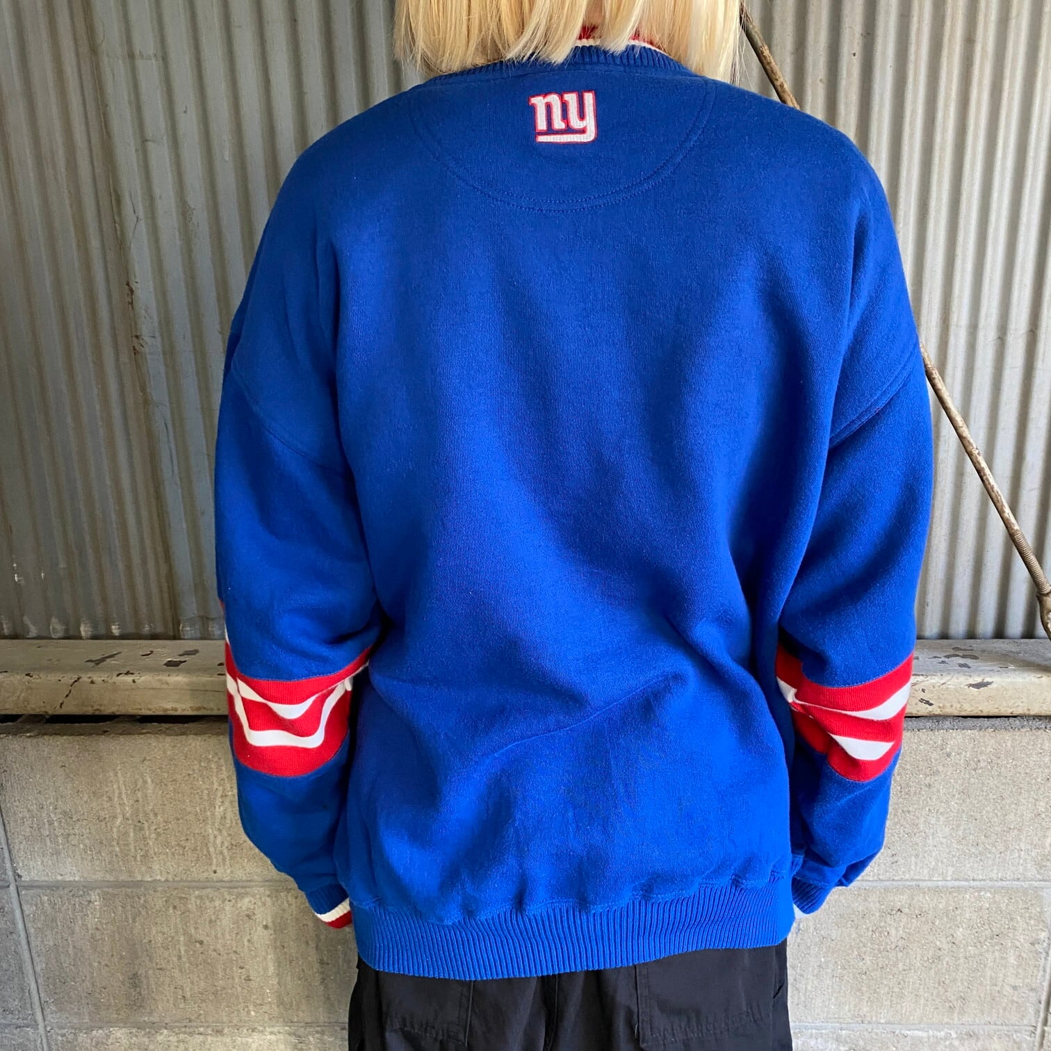 NFL NEWYORKGIANTS スウェット　プリントロゴ　ストリート