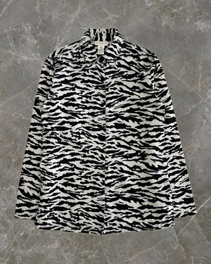 zebra full graphic shirt