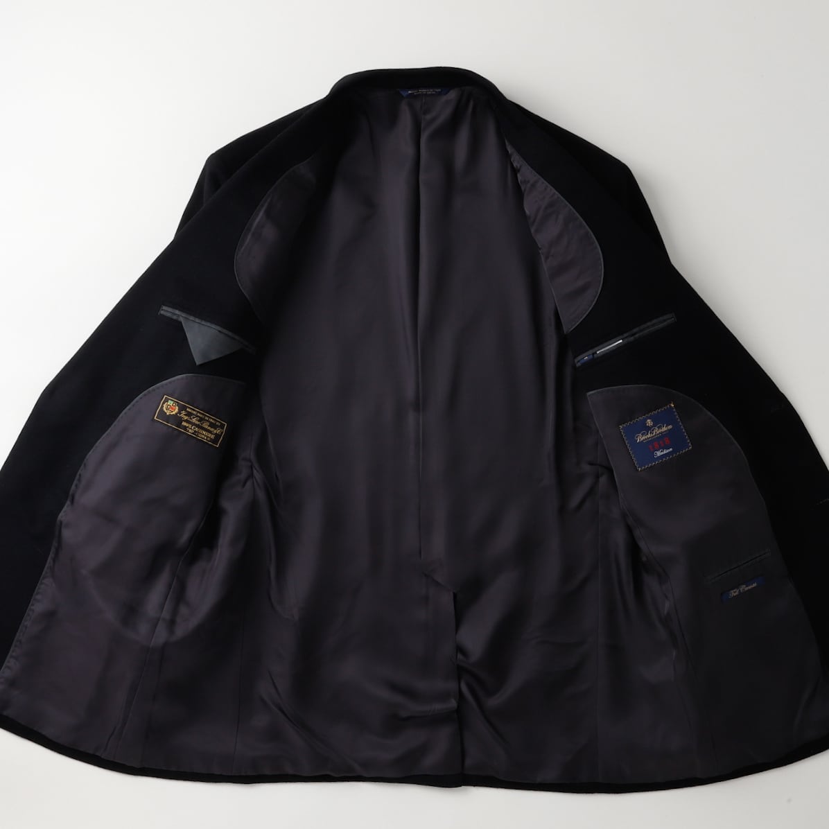 極美品 ブルックスブラザーズ × ロロピアーナ ジャケット ブルゾン レザー切替 極美品 ブルックスブラザーズ × ロロピアーナ ジャケット ブルゾン