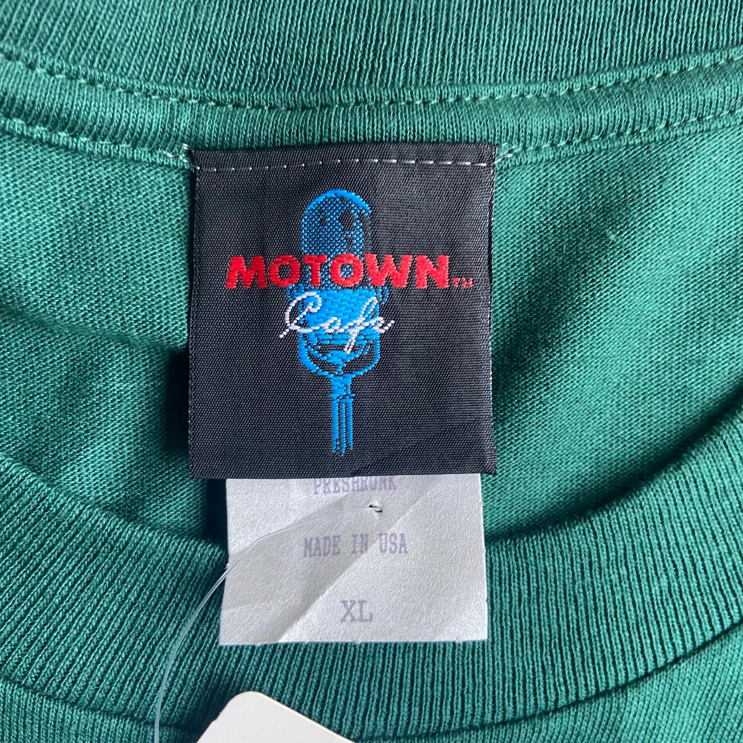 DEADSTOCK” 90年代 USA製 ”MOTOWN Cafe” カフェ アドバタイジング 企業