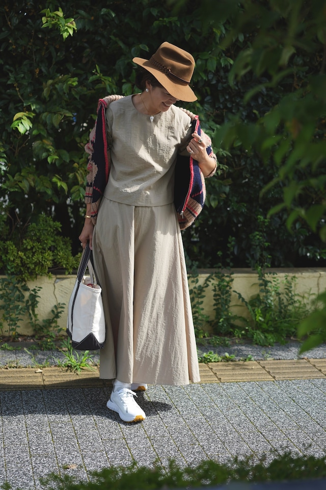 mature set light – skirt ベージュ