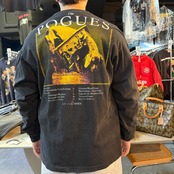 【THE POGUES】ザ・ポーグス "WORLD TOUR '91" Vintage ロンT