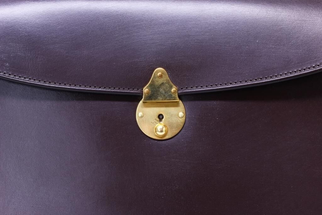 Rutherfords / Folio Case with 808 Lock / Chocolate | UNION WORKS