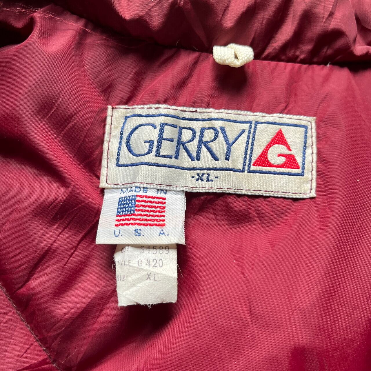 USA製 80年代 GERRY ジェリー スロープコート ダウンジャケット メンズ ...