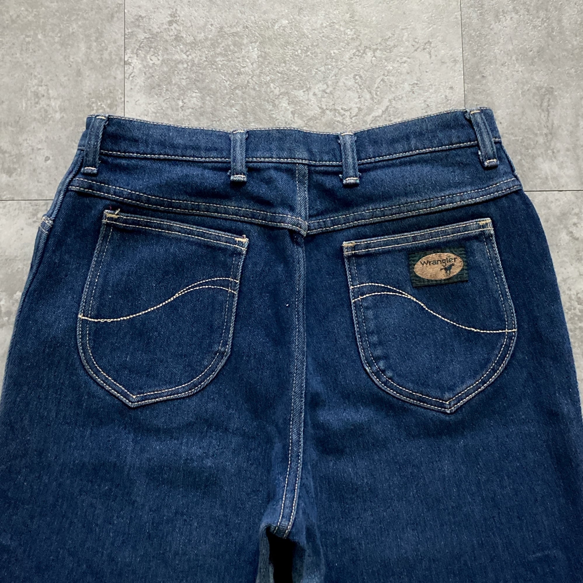 70s-80s】 USA製 Wrangler ラングラー 表記16 アメリカ製 ジッパー
