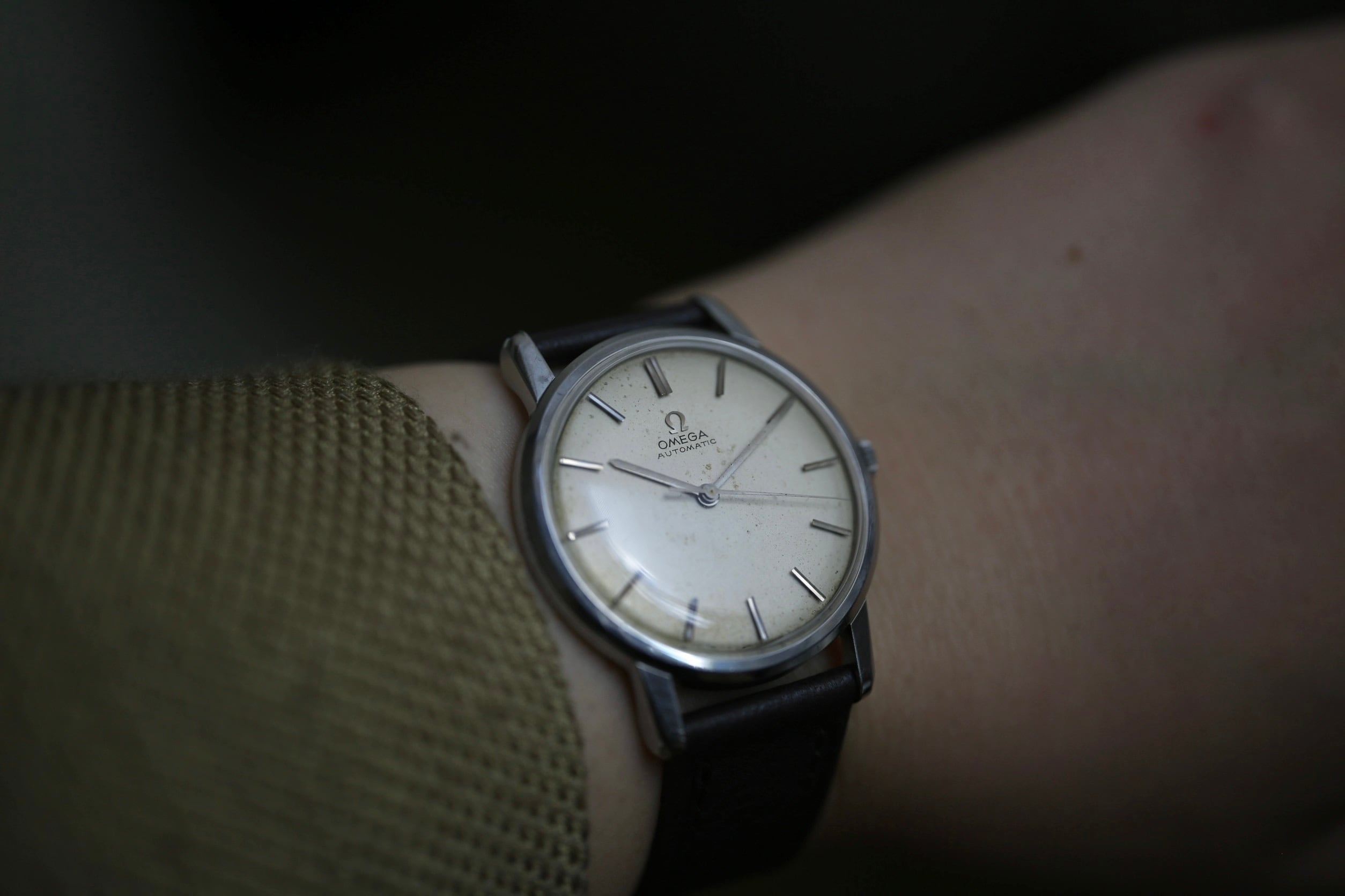 OMEGA】1962年製 オメガ ノンネーム グラデーションエイジング バー