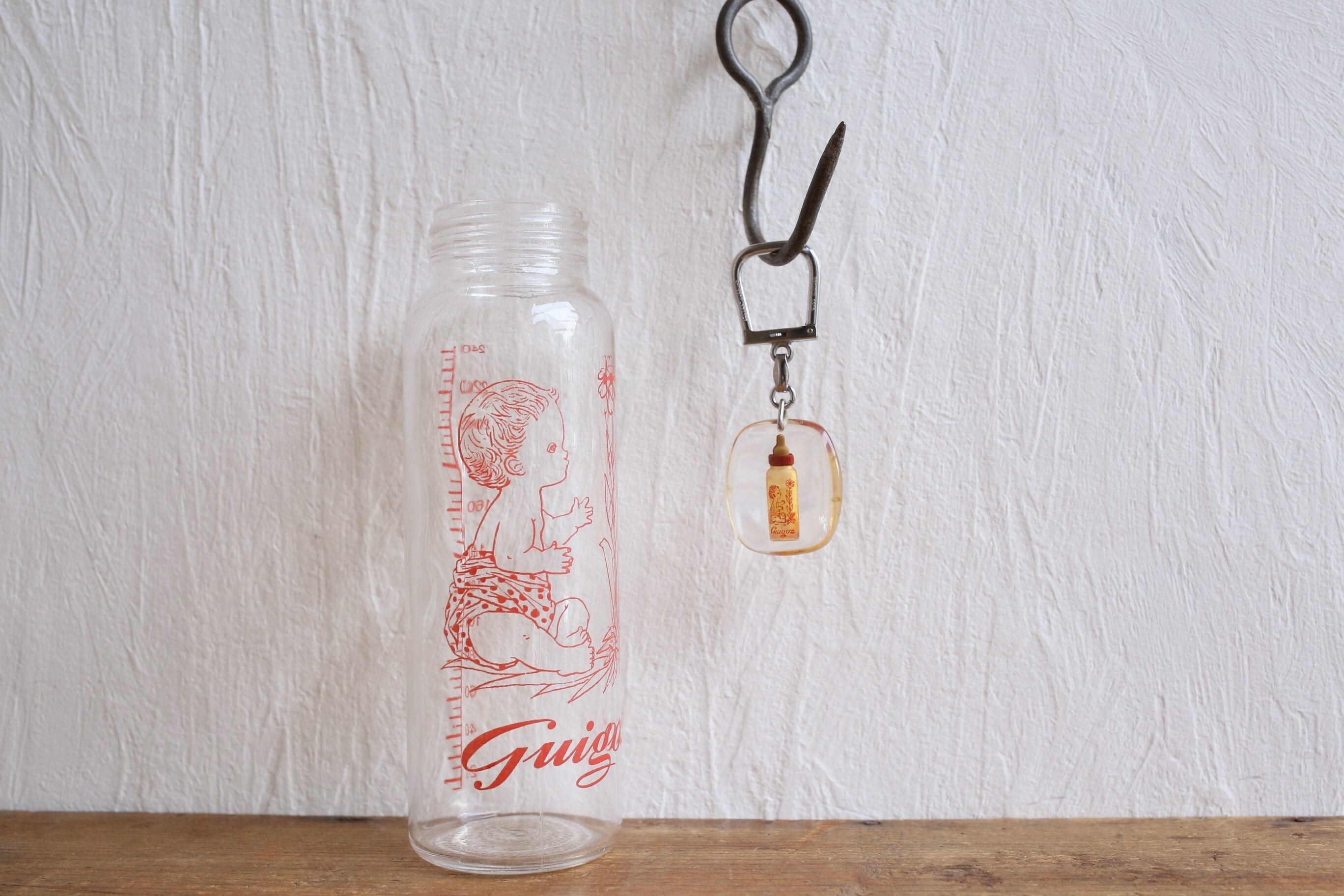フランス アンティーク ヴィンテージ ブルボンキーホルダー『Guigoz