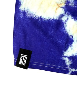 Tie dye shorts : animal