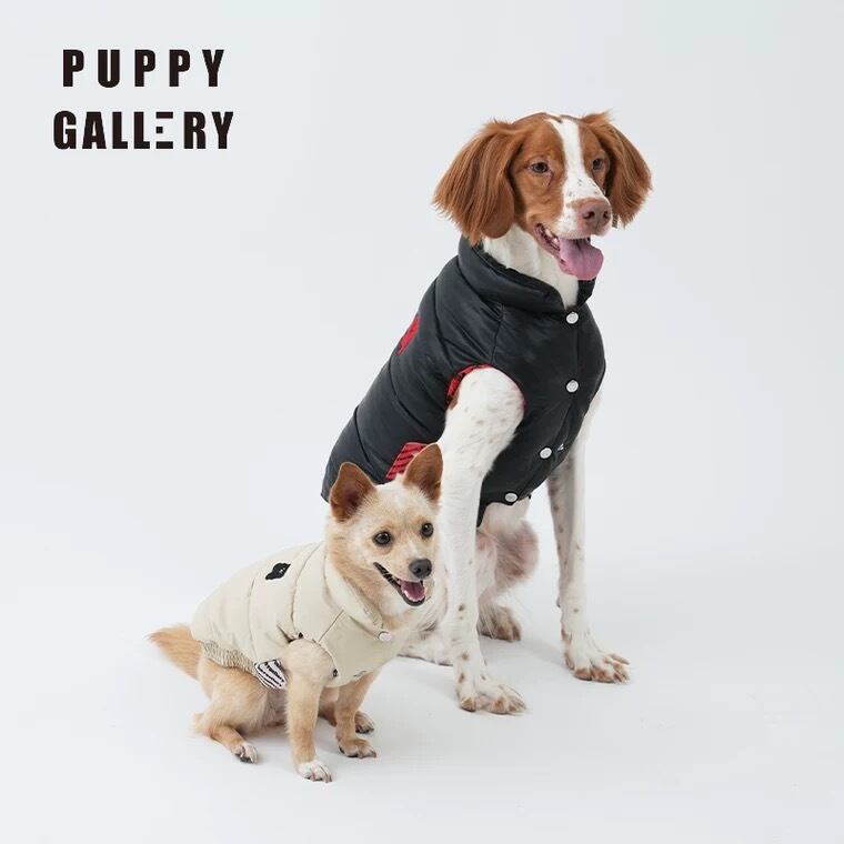 予約商品 Puppy Gallery ベアダウンジャケット 小型犬 中型犬サイズ Omochi