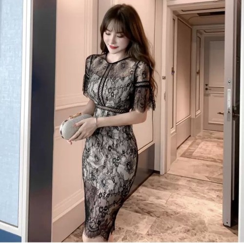 結婚式ドレス 大きいサイズ レディース パーティードレス ワンピース ドレス 20代 30代 袖あり お呼ばれドレス 二次会 結婚式 披露宴 フォーマルドレス 膝上 膝丈 ミディアムドレス