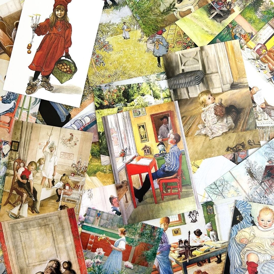 WEB限定】カール・ラーション ポストカード 30枚セット | hmm, by 東京