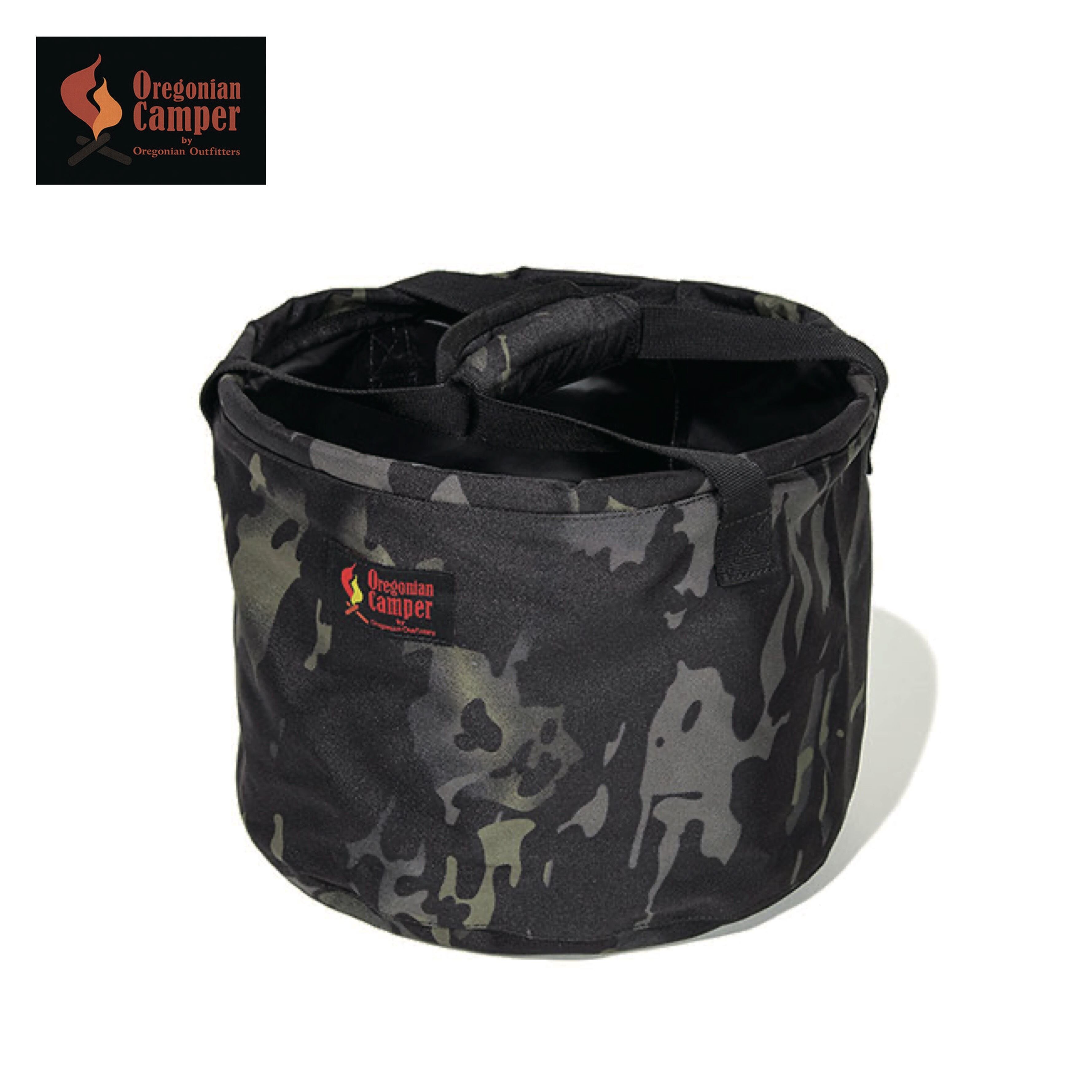 キャンプバケット R (ブラックカモ)