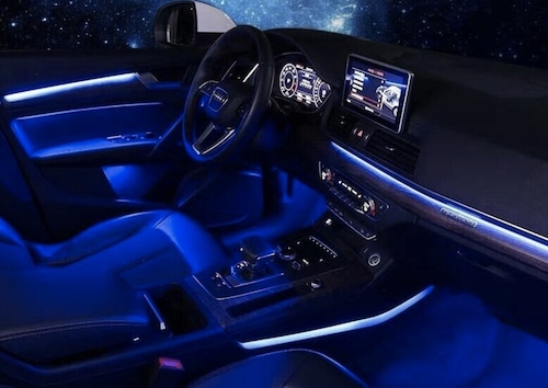 アウディ Q5 イルミネーションアンビエントライト 2017−2020 mmi制御 セット-IL-1004