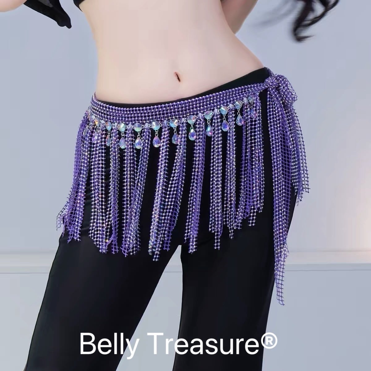ベリーダンス ヒップスカーフ 4カラー BQ YL062 202609 | Belly