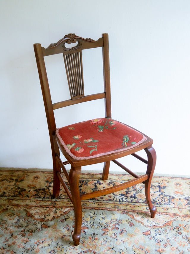 No.016  Salon chair England　1920`s＜アンティークチェア・イギリスアンティーク・サロンチェア＞