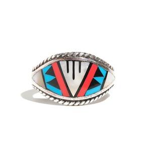 Shell Inlay Ring  #13 (used)