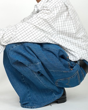 BLESS "Triplejeans 〔Vintage Denim Blue〕Size : L"