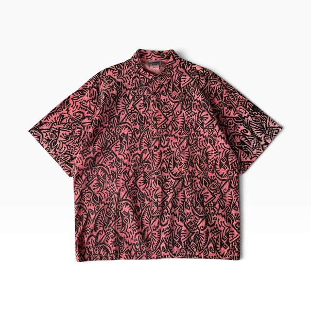 JIMMYZ Short Sleeve Shirts ジミーズ 半袖シャツ 幾何学模様 Old Skate オールドスケート