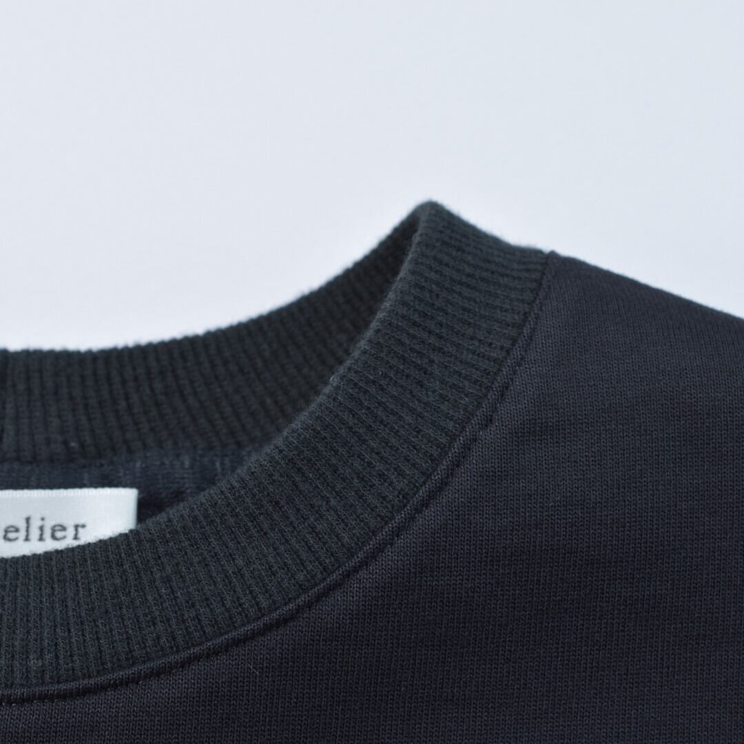 atelier naruse アトリエナルセ バスクコットンカットソー・ブラック