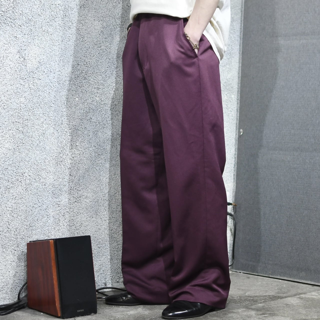 smokey joe's design wide slacks | kroneko