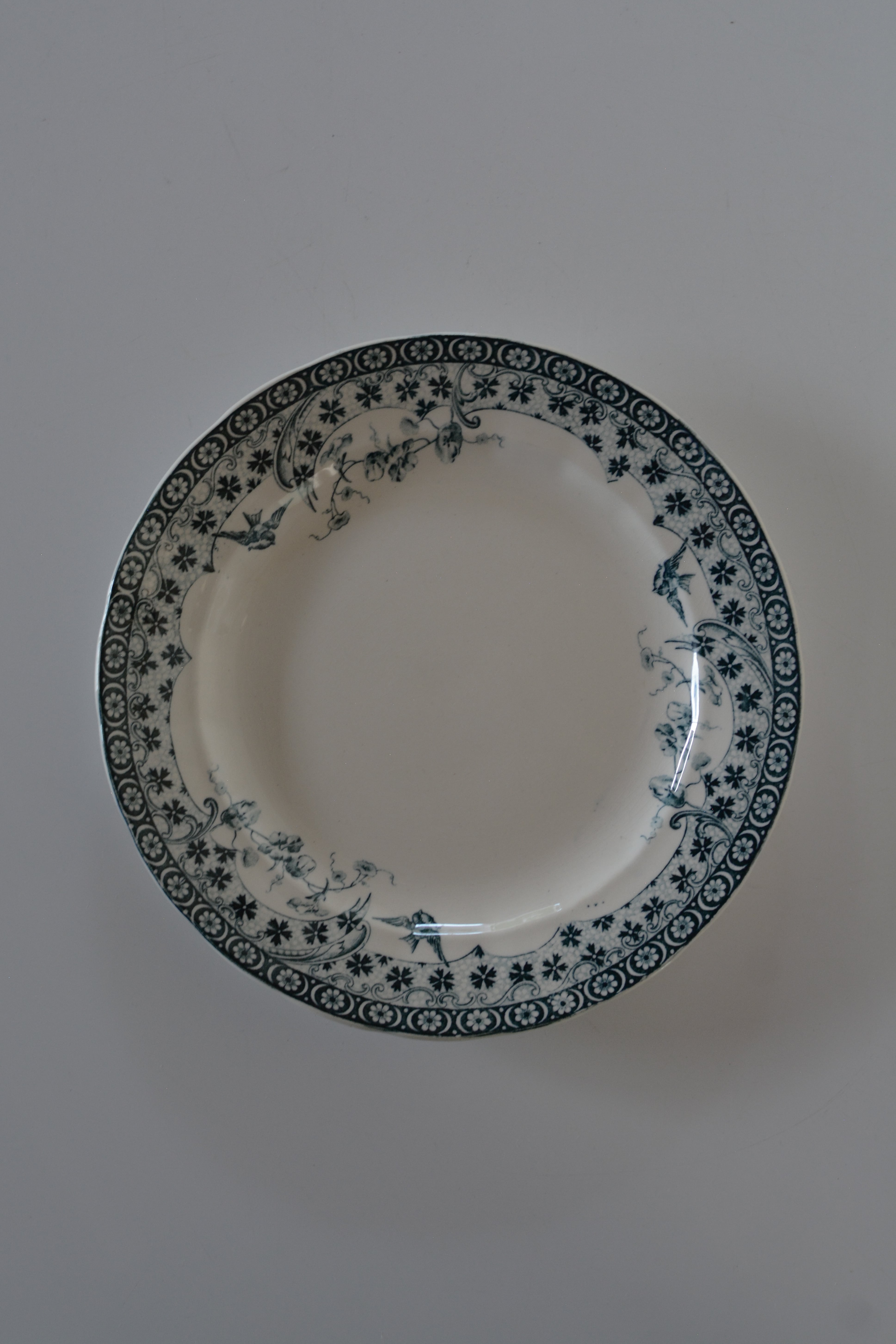 antique plate Choisy-le-Roi Alençon Ⅲ