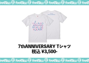 7th ANNIVERSARY Tシャツ