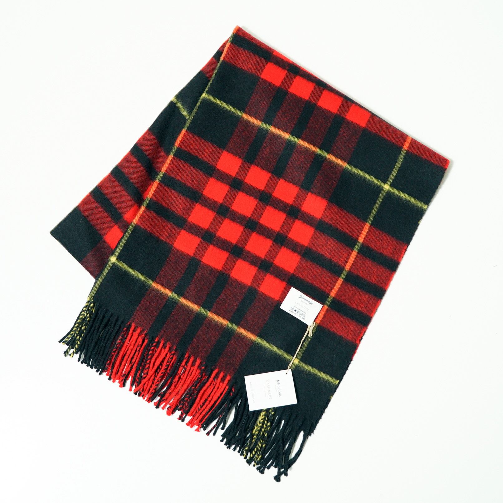 Johnstons カシミヤ大判ストール マックィーン macqueen