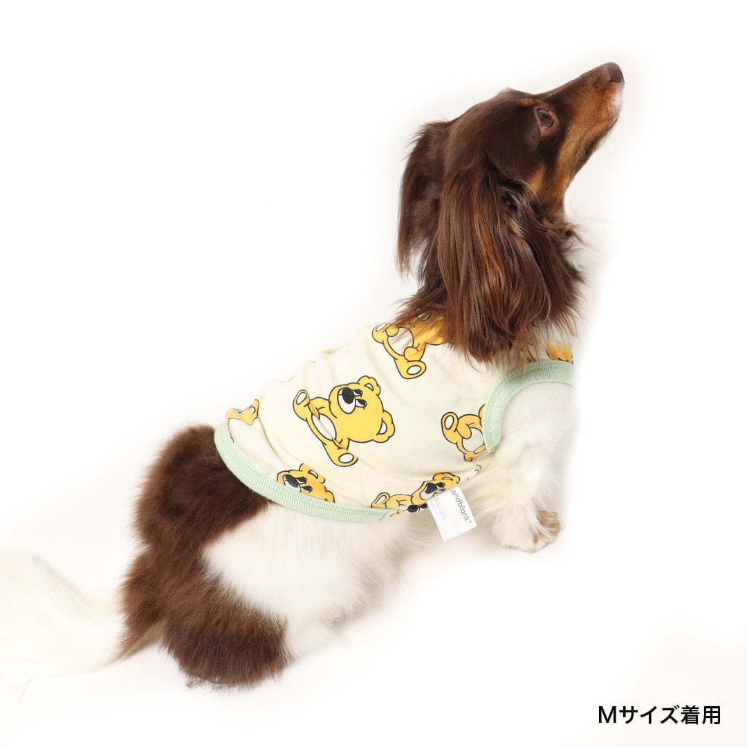 andblank ジョイベアノースリーブ Iconic joy bear sleeveless ivory