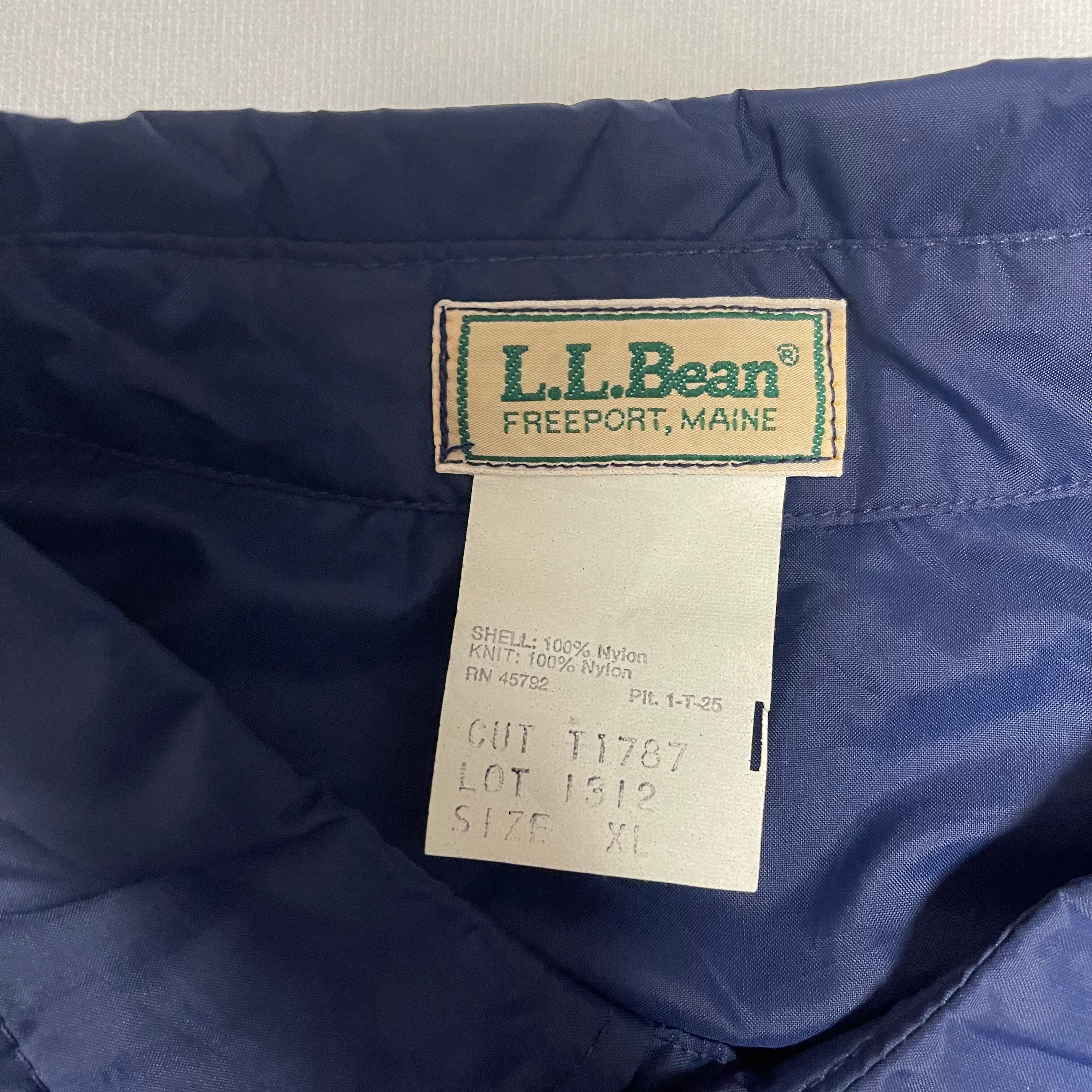 90's L.L.Bean エルエルビーン ナイロンシャツジャケット | 古着屋DIGDIG
