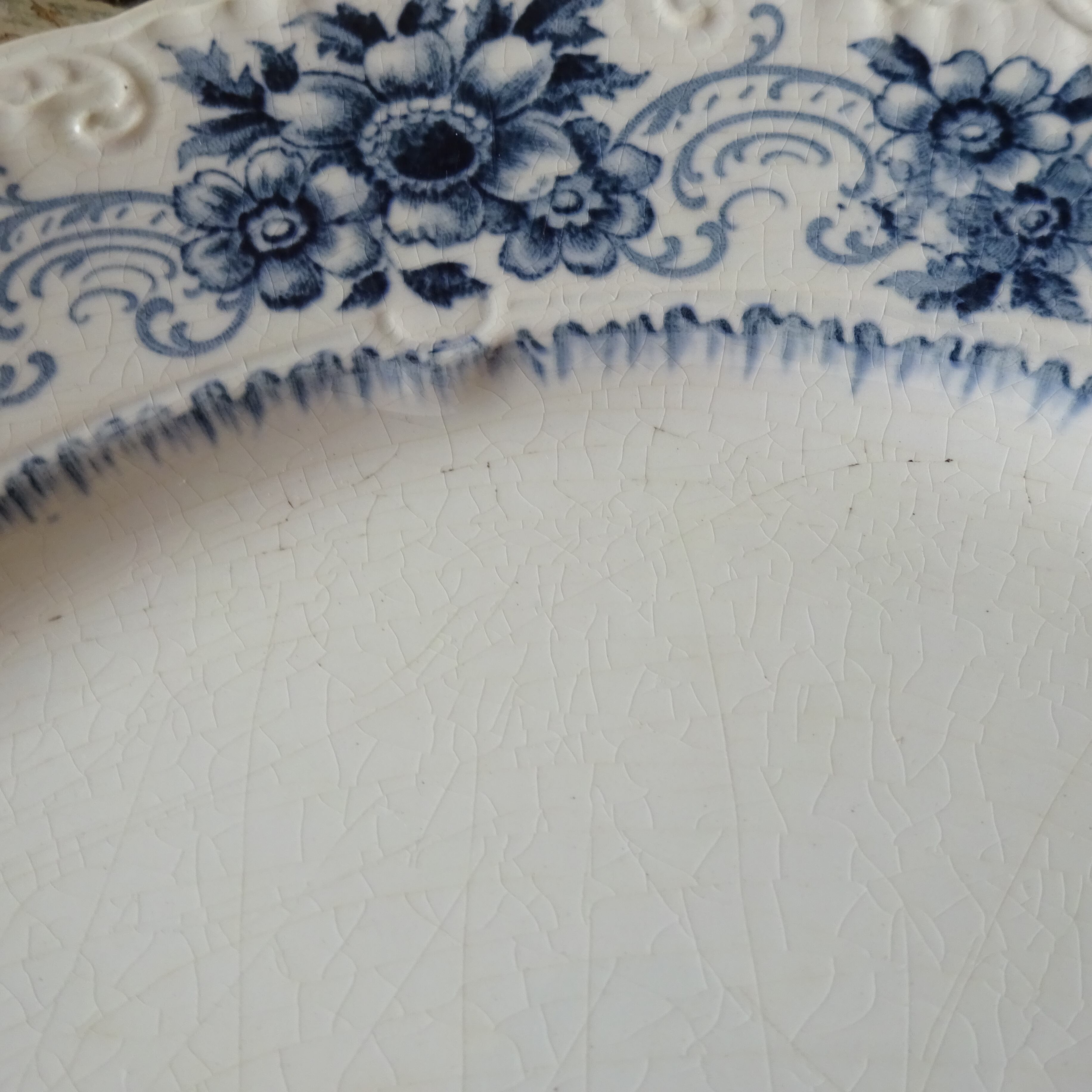 【 Nouveauté 】☆U & C SARREGUEMINES  modèle《AÏDA》assiette plate (A)