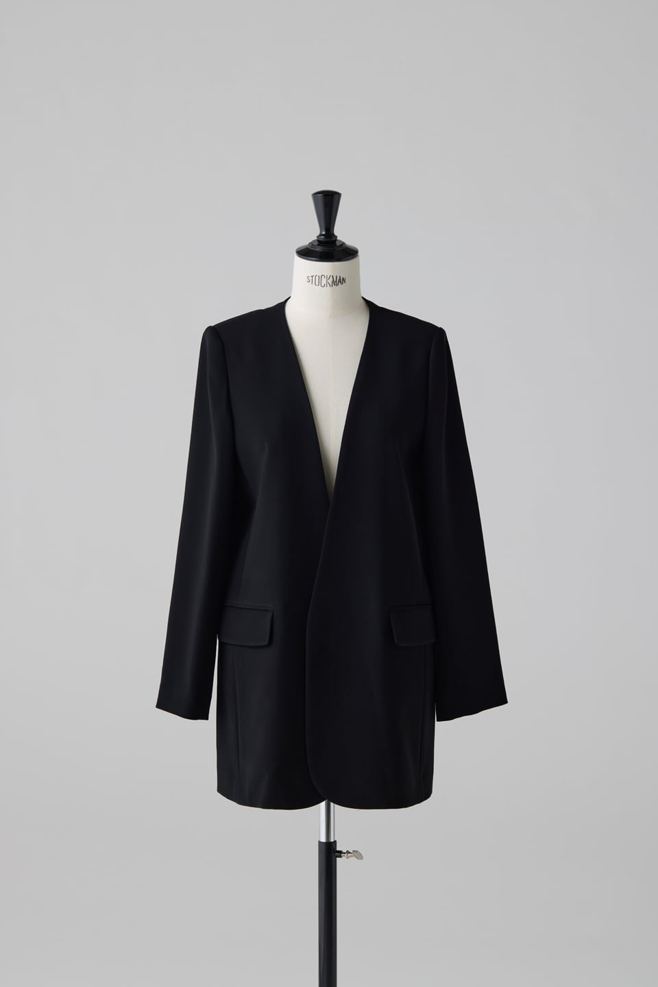 NO-COLLAR LONG JACKET 25FW25