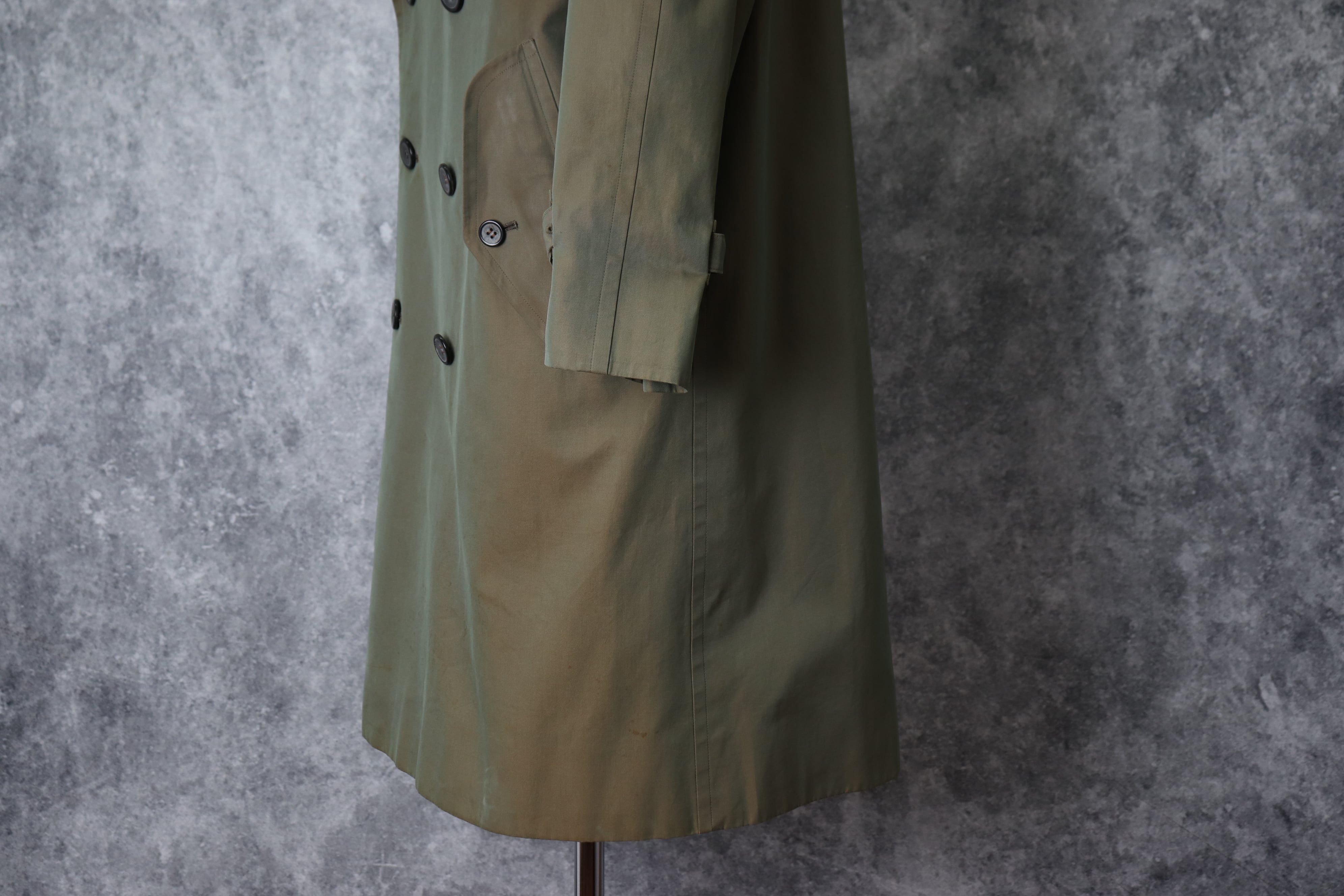 80's〜90's Vintage Burberry's Trench coat Color of Jewel beetle 80