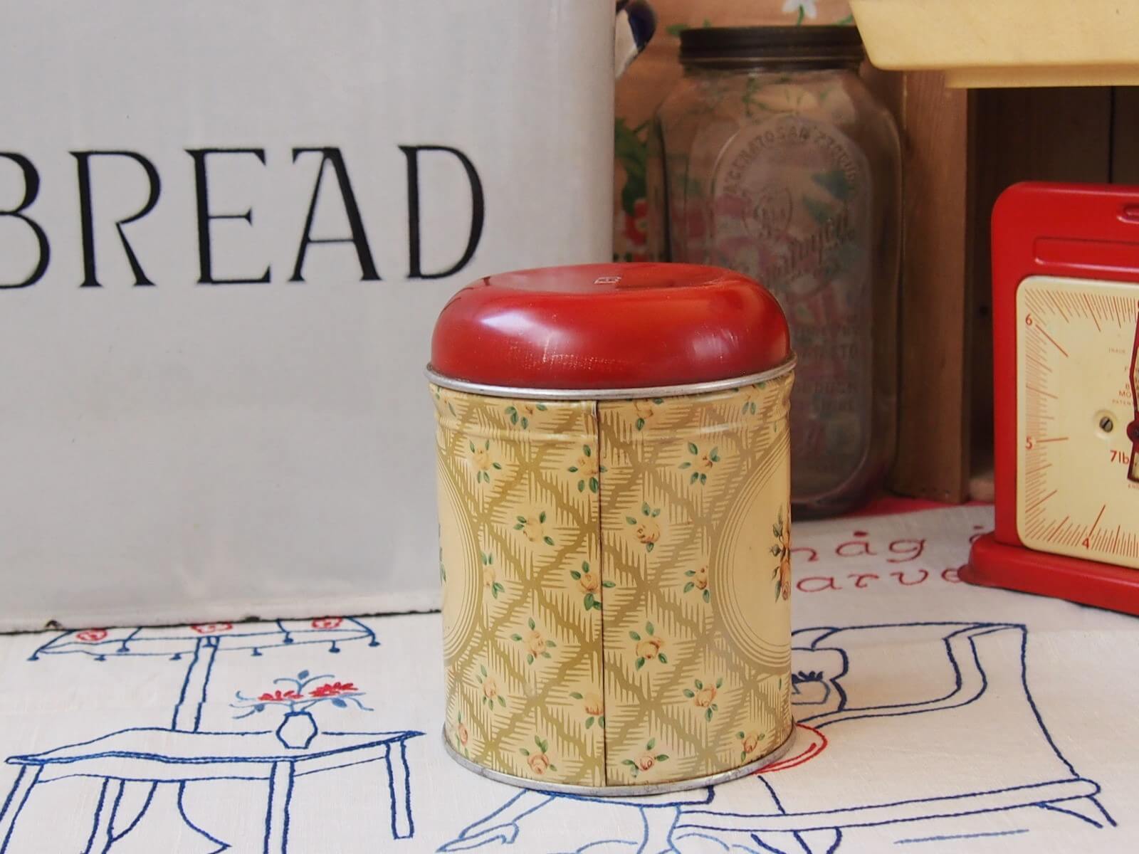 イギリスアンティーク アルミキャニスター TEA | Bonny Bee