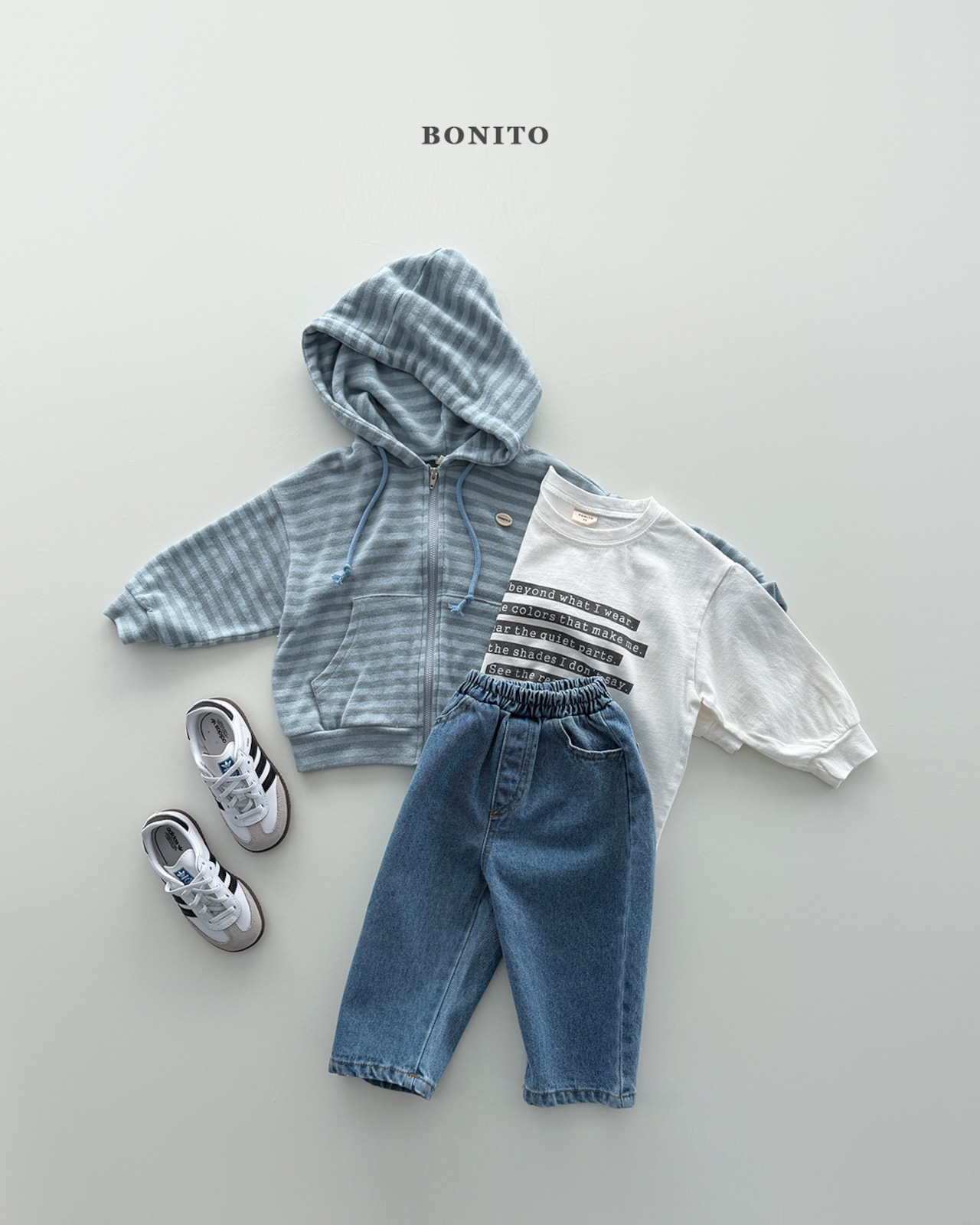 BONITO 26/SS レタリングしぼり付きカットソー