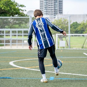 GURREIRO LONG-PRA(NAVY)／ゲレイロ ロングプラシャツ(ネイビー)