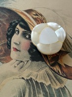 23mm Japanese ヴィンテージボタン シェル  アクセサリーパーツ デコレーション材