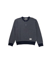 【#Re:room】HENRI NECK BORDER CREW KNIT［REK166］