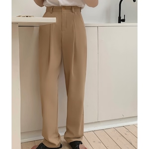 slacks tuck pants N10502