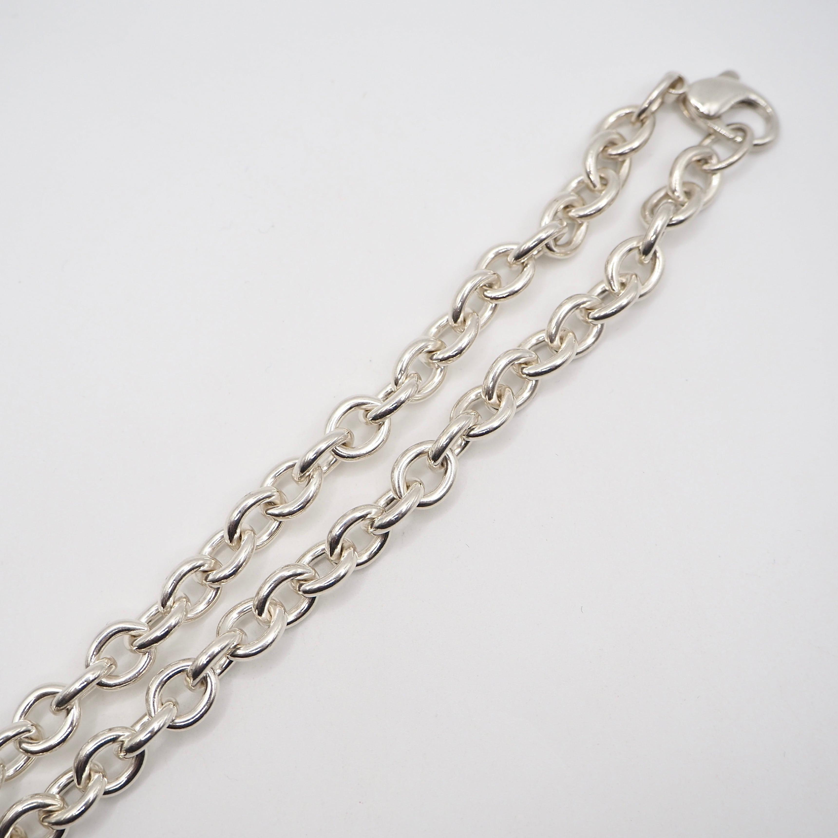 Tiffany&Co. ハートロック ネックレス シルバー925 K18 ティファニー