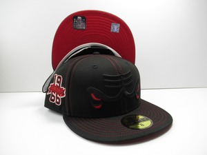 Exclusive NEW ERA 59fifty Chicago Bulls　シカゴ・ブルズ　BLACK