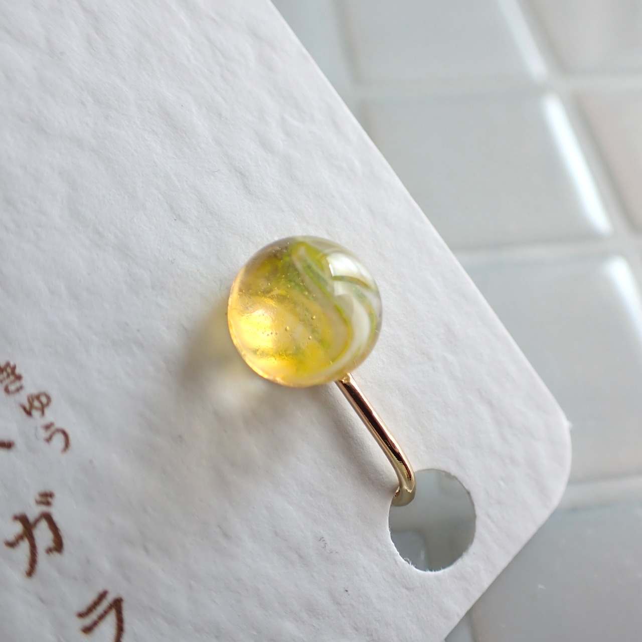 イヤリング / 琉球ガラス